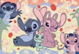 Puzzle Ravensburger Disney Stitch con Ángel 35 piezas