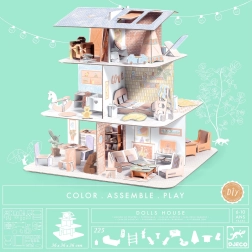 Casa de muñecas DJECO DIY