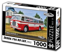 Puzle Retro-Auta Škoda 706 RO Lux 1951 1000 piezas