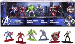 Figuras metálicas JADA MARVEL AVENGERS, 6 uds, 4 cm