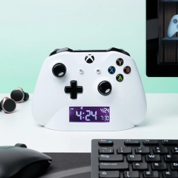Despertador XBOX – blanco, alimentación USB