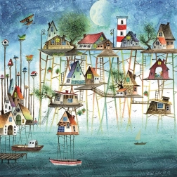 Puzzle Pier City 1023 piezas MAGNOLIA