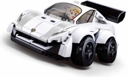 Set de construcción Sluban Coche Deportivo Blanco