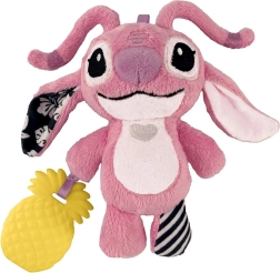 Juguete textil ANGEL de LILO & STITCH con sonajero y asa