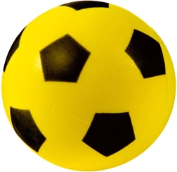 Balón de espuma suave Androni 19,4 cm amarillo