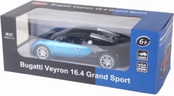 Coche RC Bugatti Veyron 1:14 rojo o azul