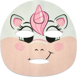 Mascarilla hidratante para niños con motivo de unicornio