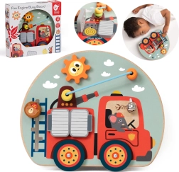 CLASSIC WORLD tablero manipulativo multifuncional 6 en 1 bomberos