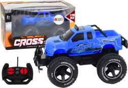 Monster Truck de carreras a control remoto 1:18 – azul