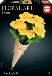 Educa rompecabezas 3D Floral Art rosas – Rosas amarillas