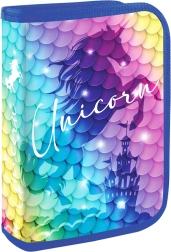 Estuche escolar de dos pisos Unicorn