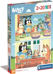 Puzle 2×20 piezas Bluey Clementoni