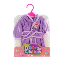 Ropa – albornoz para muñeca 36–46 cm