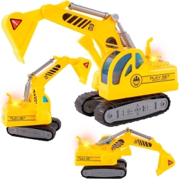 Excavadora de juguete con luz y sonido