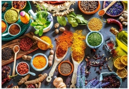 Puzzle de 1000 piezas: especias coloridas