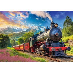 Puzzle de 1000 piezas – Viaje en tren