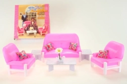 Sala de estar GLORIA para muñecas