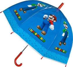 paraguas infantil transparente manual Super Mario