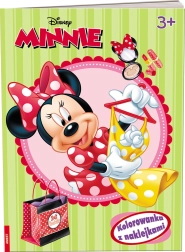 Disney Minnie Mouse libro para colorear con pegatinas