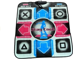 Alfombrilla de baile USB con CD, 80 × 90 cm