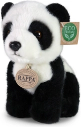 Panda de peluche sentada 18 cm eco friendly