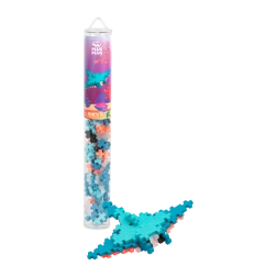 Plus-Plus manta raya – set de construcción creativo de 100 piezas en tubo