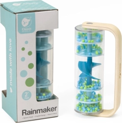 Clásico palo de lluvia con bolitas – azul