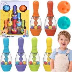 Boliches sensoriales infantiles Woopie - 8 piezas