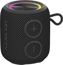 Altavoz Bluetooth Sencor Sirius 2 Micro negro de 5 W con LED y TWS