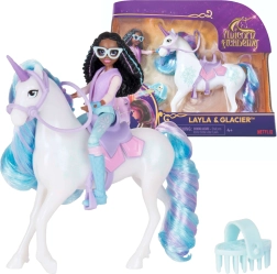Unicorn Academy Layla y el unicornio Glacier – set de juego con accesorios