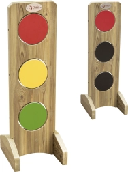Semáforo de madera XXL de Classic World EDU