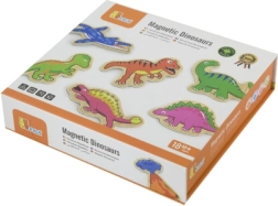 Imanes de madera de dinosaurios – set de 20 uds