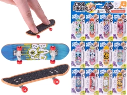 Skateboard de dedos metálico 9,5 cm