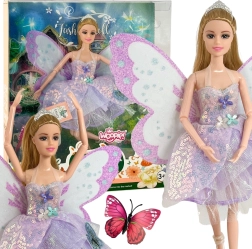 Woopie Royal muñeca hada Emi con alas de mariposa