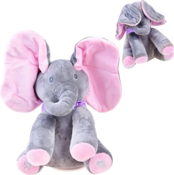Elefante de peluche interactivo que canta y juega al cucú – Elefante