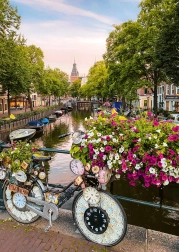 Puzzle Ravensburger Flores de Ámsterdam 1000 piezas