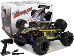 Buggy RC todoterreno 1:18 amarillo 4x4 hasta 45 km/h