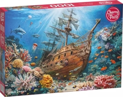 Puzzle Cherry Pazzi Tesoro hundido 1000 piezas