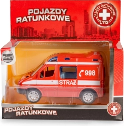 Modelo metálico de camión de bomberos MERCEDES-BENZ Sprinter 1:50 Daffi