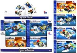 Kit de construcción de nave espacial con minifigura