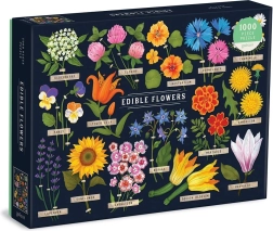 Puzzle Galison flores comestibles 1000 piezas
