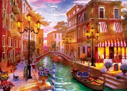 Puzle Atardecer sobre Venecia 1000 piezas