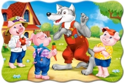 Puzzle 20 maxi Tres cerditos