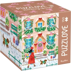 Rompecabezas Puzzlove CzuCzu paseo invernal 150 piezas