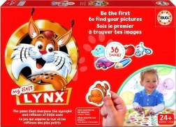 Educa My First Lynx – juego de observación con imágenes para niños (36 tarjetas)