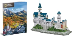 CUBICFUN puzzle 3D National Geographic: Neuschwanstein, 121 piezas