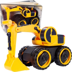 Excavadora infantil con tracción, luz y sonido