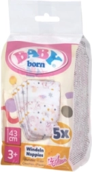 Baby born pañales para muñecas 43 cm (5 uds)