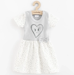 Vestiditos de algodón para bebé New Baby Corazones