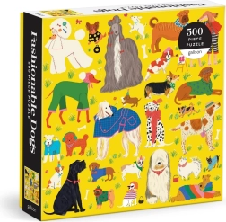 Puzzle de perros con estilo de 500 piezas